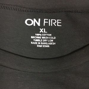 on Fire Tops - 🦇X-mal Deutschland Size XL Goth Dark Wave Punk🦇 on Fire Tops - 🦇X-mal Deutschland Size XL Goth Dark Wave Punk🦇